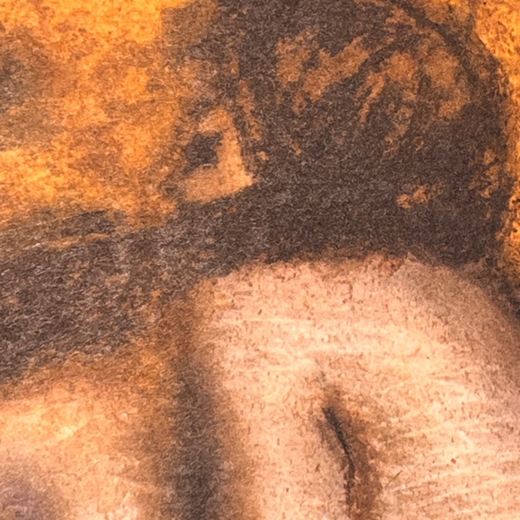 Vintage Large Degas Art Print After the Bath Nude Lady Lithograph USA MCM Decor - Picture 4 of 12